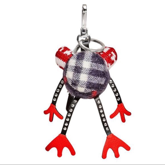 New Burberry Doris The Frog Bag Charm, Key Chain - Picture 2 of 2